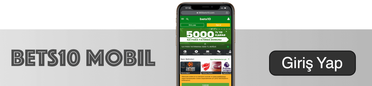 Bets10 mobil